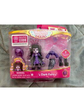 Royale High Dark Fairy Series 2 Doll with Code New in Box Dress Up